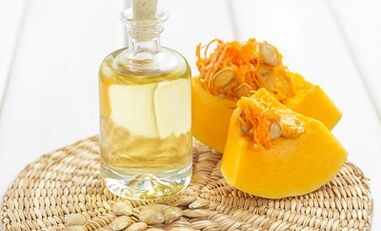 Dầu bí ngô cho ký sinh trùng nhân giống